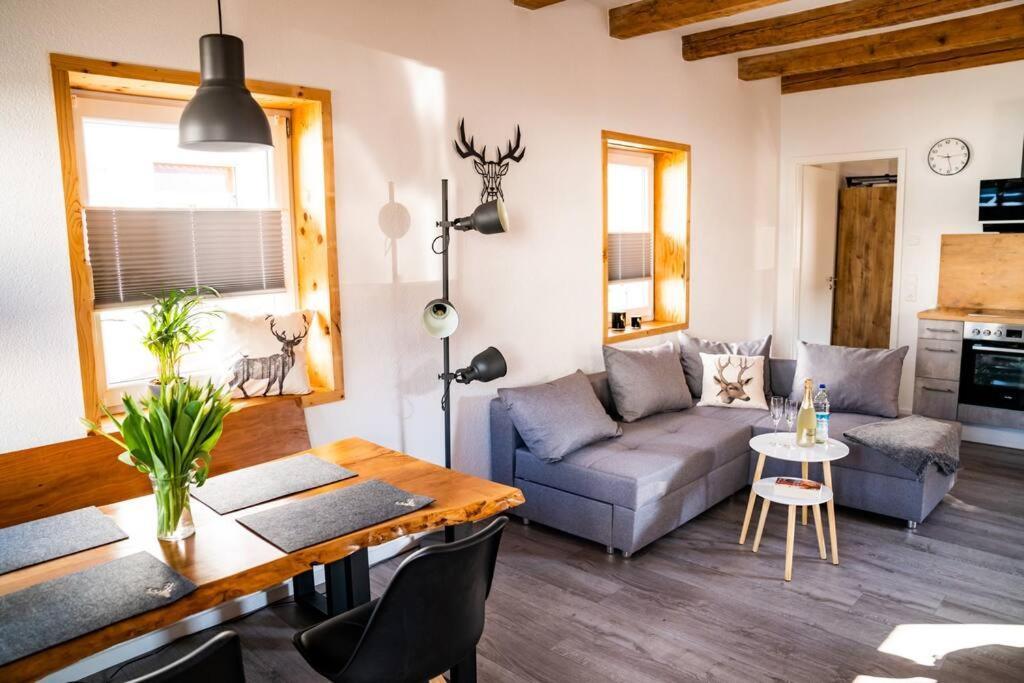 Neu Renoviertes Ferienhaus/Wohnunng Kleine Auszeit Sonnenbühl エクステリア 写真